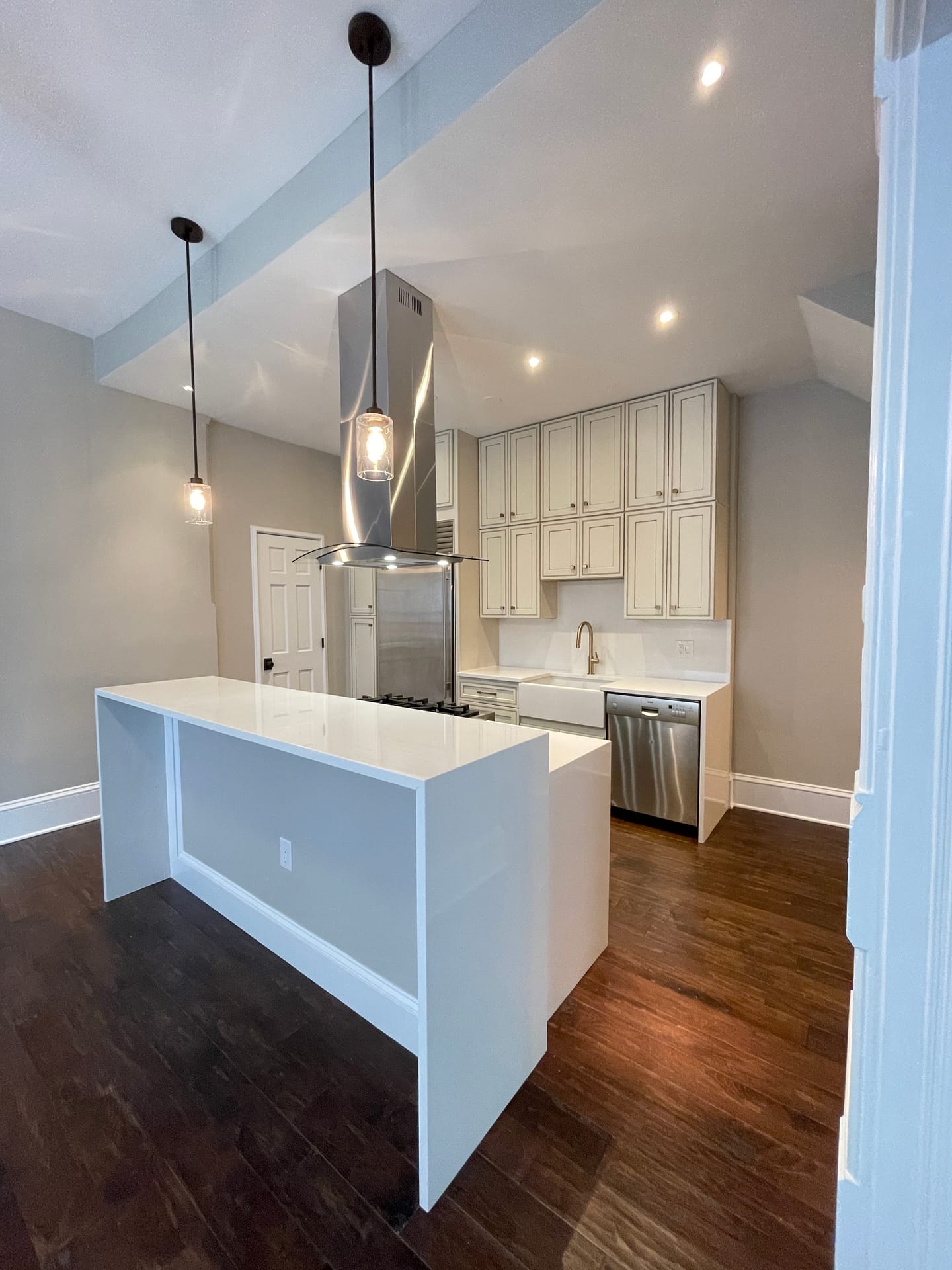 Cabinet install
